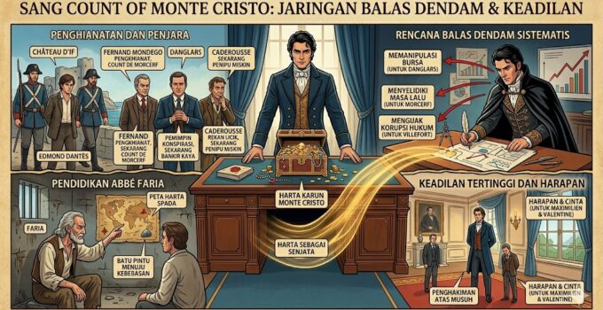 The Count of Monte Cristo dan Luka Pengkhianatan di Dalam Organisasi